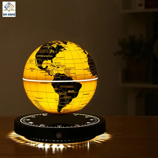 3D Luminous Magnetic Levitation Globe Self Rotating Night LED Light Office Desktop Decoration Originality Gift for Child Gifts